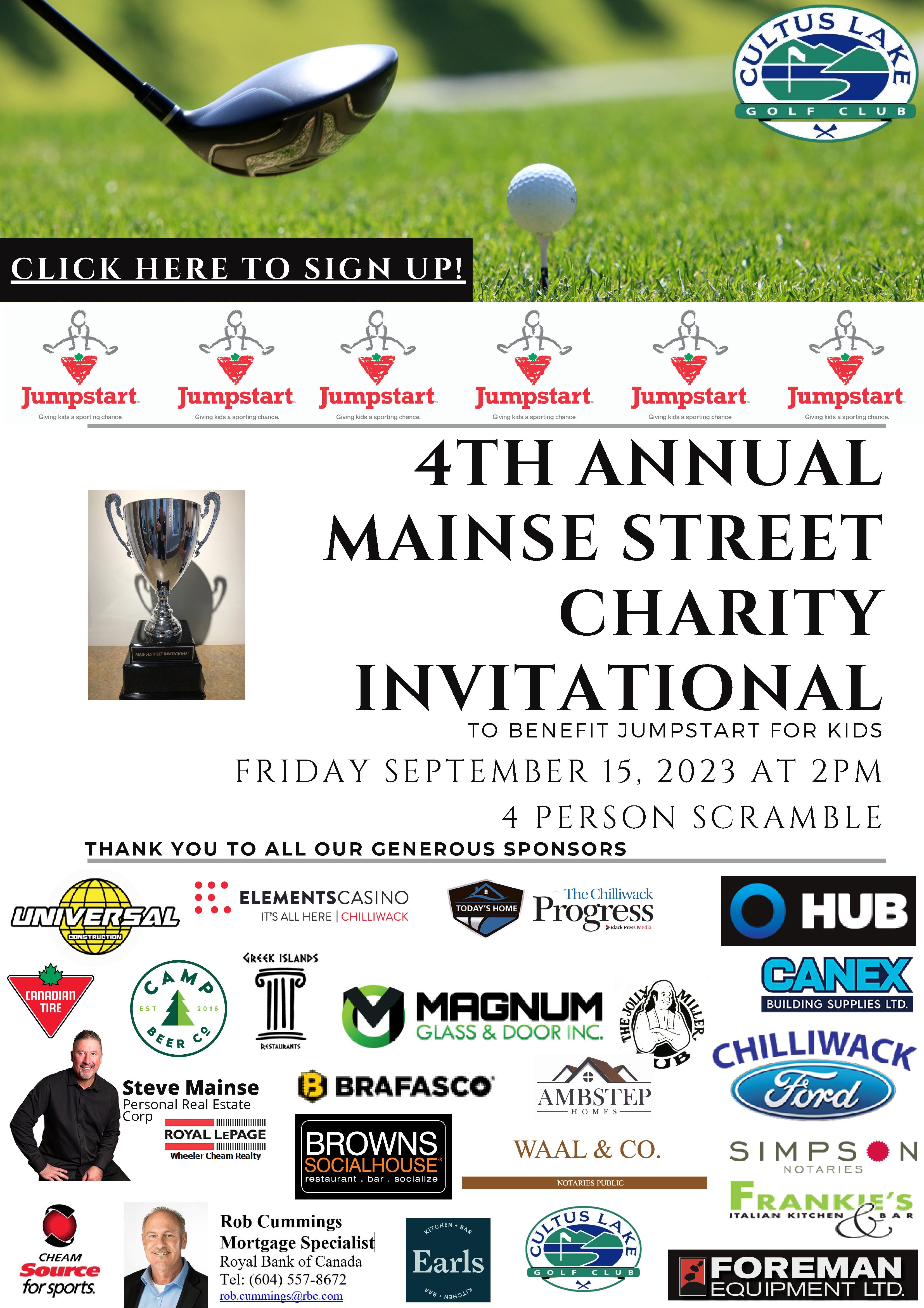4th Annual Mainse Street Invitational